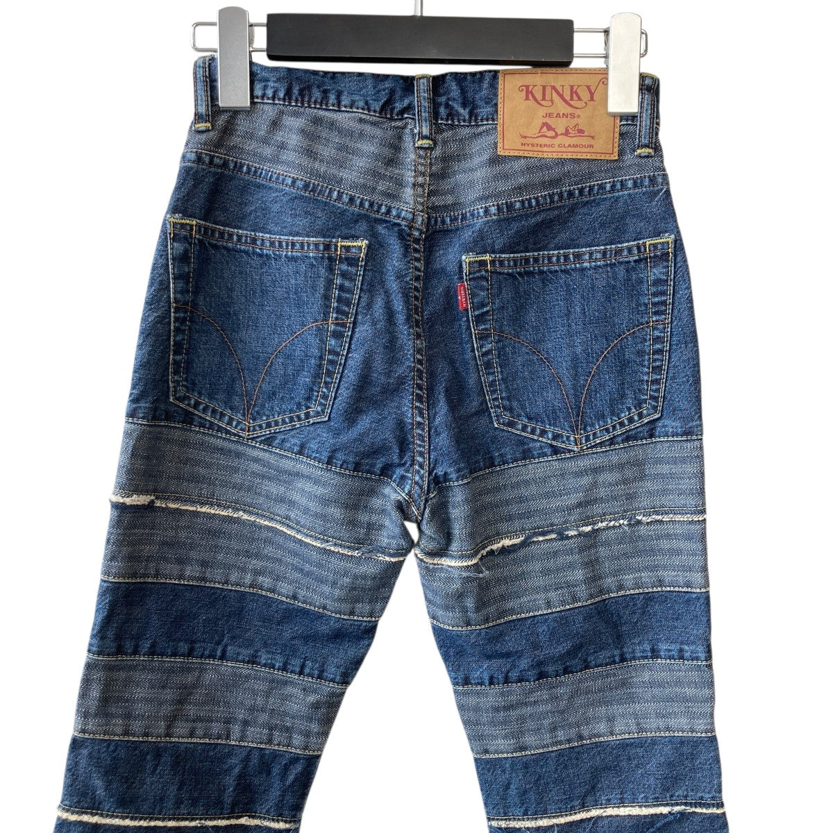 Hysteric Glamour スクラッチフレアデニムパンツ01193AP02 古着・中古-4枚目のアイテム画像