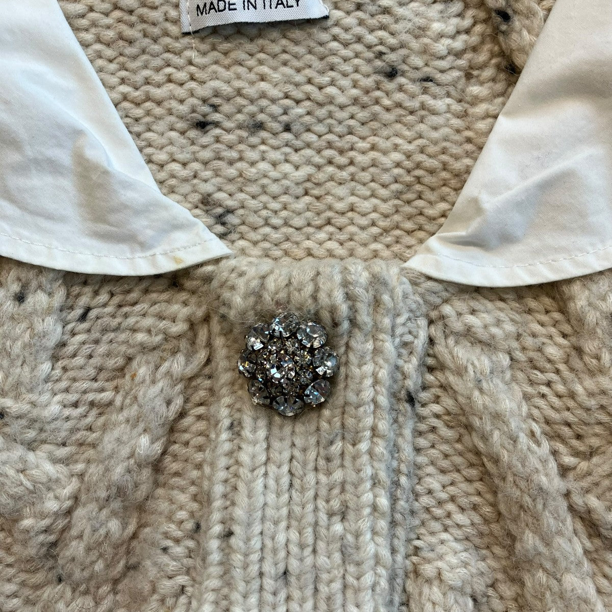 Poplin Collar Cardiganカーディガン21664731