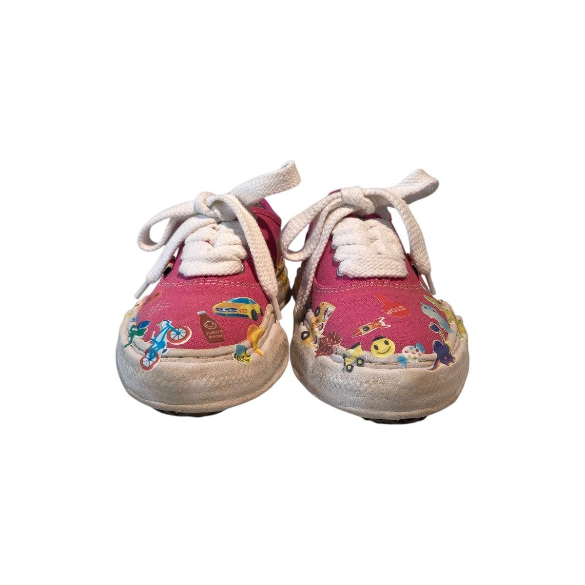 BAKER OG Sole Sticker Printed Canvas Low-top SneakerローカットスニーカーA14FW745