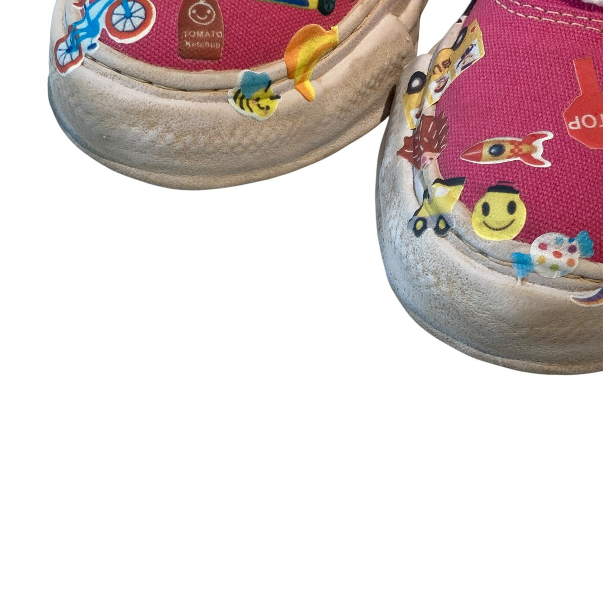 BAKER OG Sole Sticker Printed Canvas Low-top SneakerローカットスニーカーA14FW745