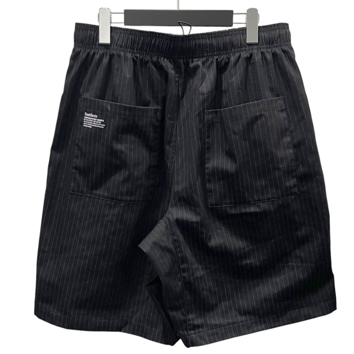 FreshService 25SS ストライプ柄イージーハーフパンツ CORPORATE EASY SHORTS コーポレートイージーショーツ FSC251-40039B 古着・中古-2枚目のアイテム画像