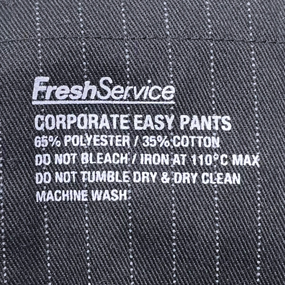FreshService 24AW ストライプ柄イージーパンツ CORPORATE EASY PANTS コーポレートイージーパンツ FSC243-40038B 古着・中古-5枚目のアイテム画像