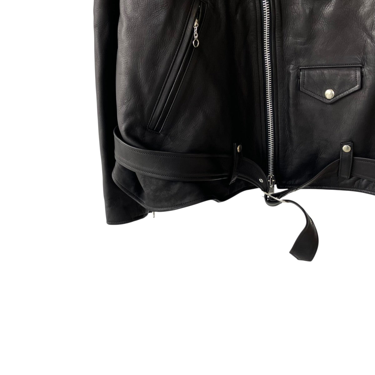 OVER SIZED LEATHER JACKETレザーライダースジャケット945-80TJ437-1