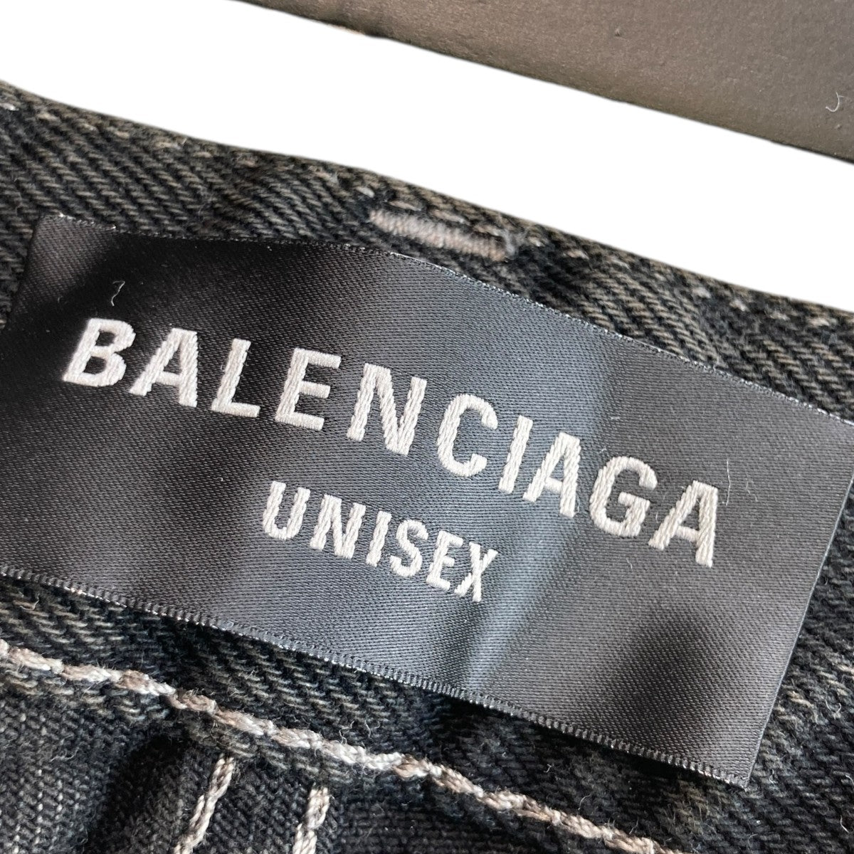 BALENCIAGA(バレンシアガ) デストロイ 加工 デニムパンツ833430 833430