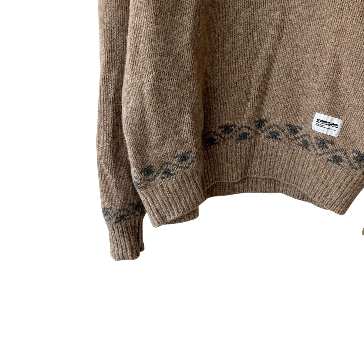 23AWLOW GAUGE SWEATERニット232FUNH-KNM05