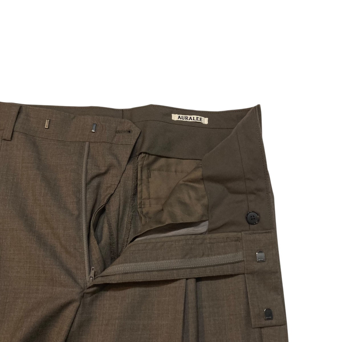 AURALEE(オーラリー) TROPICAL WOOL SLACKSスラックスパンツA22SP02WT