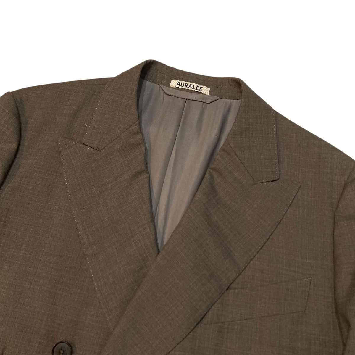 AURALEE(オーラリー) TROPICAL WOOL DOUBLE BREASTED JACKETダブル