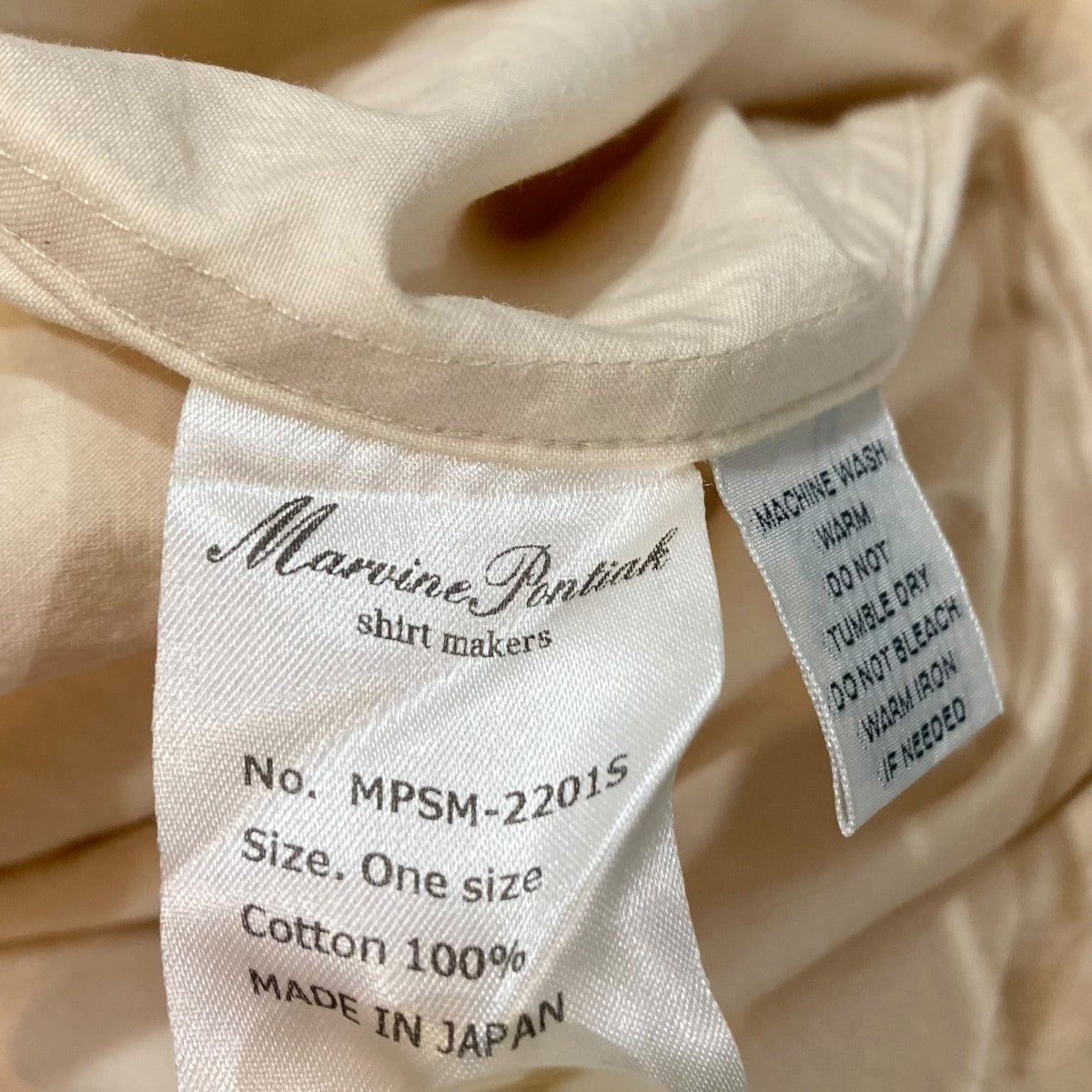 Marvine Pontiak Shirt Makers Laid Back SHシャツジャケットMPSM-2201S 古着・中古-6枚目のアイテム画像