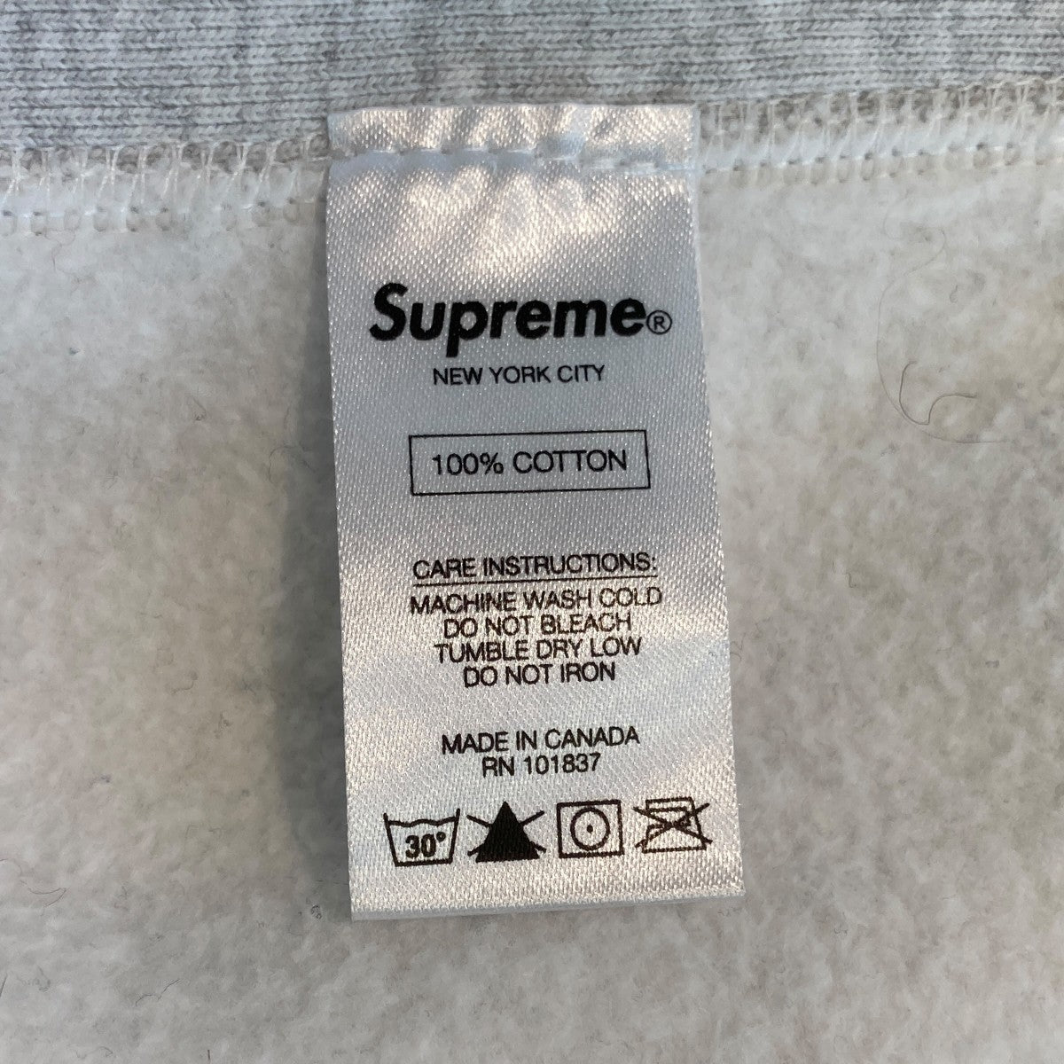 Supreme 16AWBrush Script Crewneckトレーナー 古着・中古-6枚目のアイテム画像