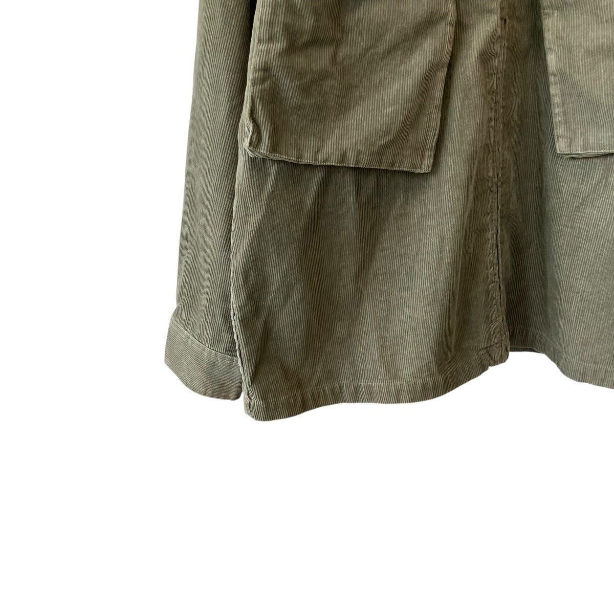 cord pdu overshirtコーデュロイシャツ