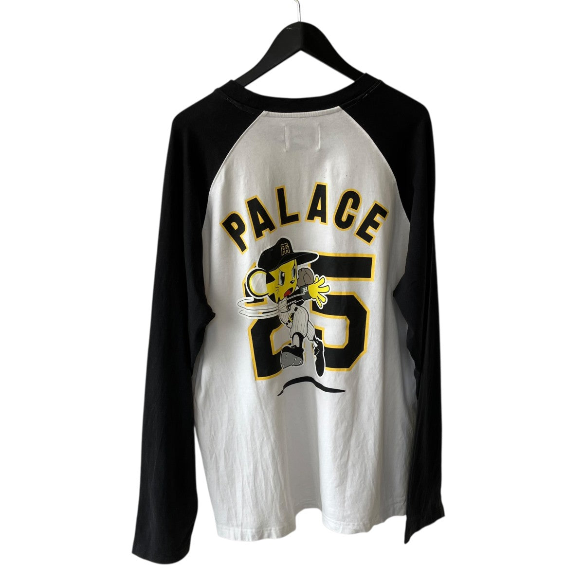 PALACE HANSHIN TIGERS RAGLAN LONGSLEEVEロングカットソー 古着・中古-2枚目のアイテム画像