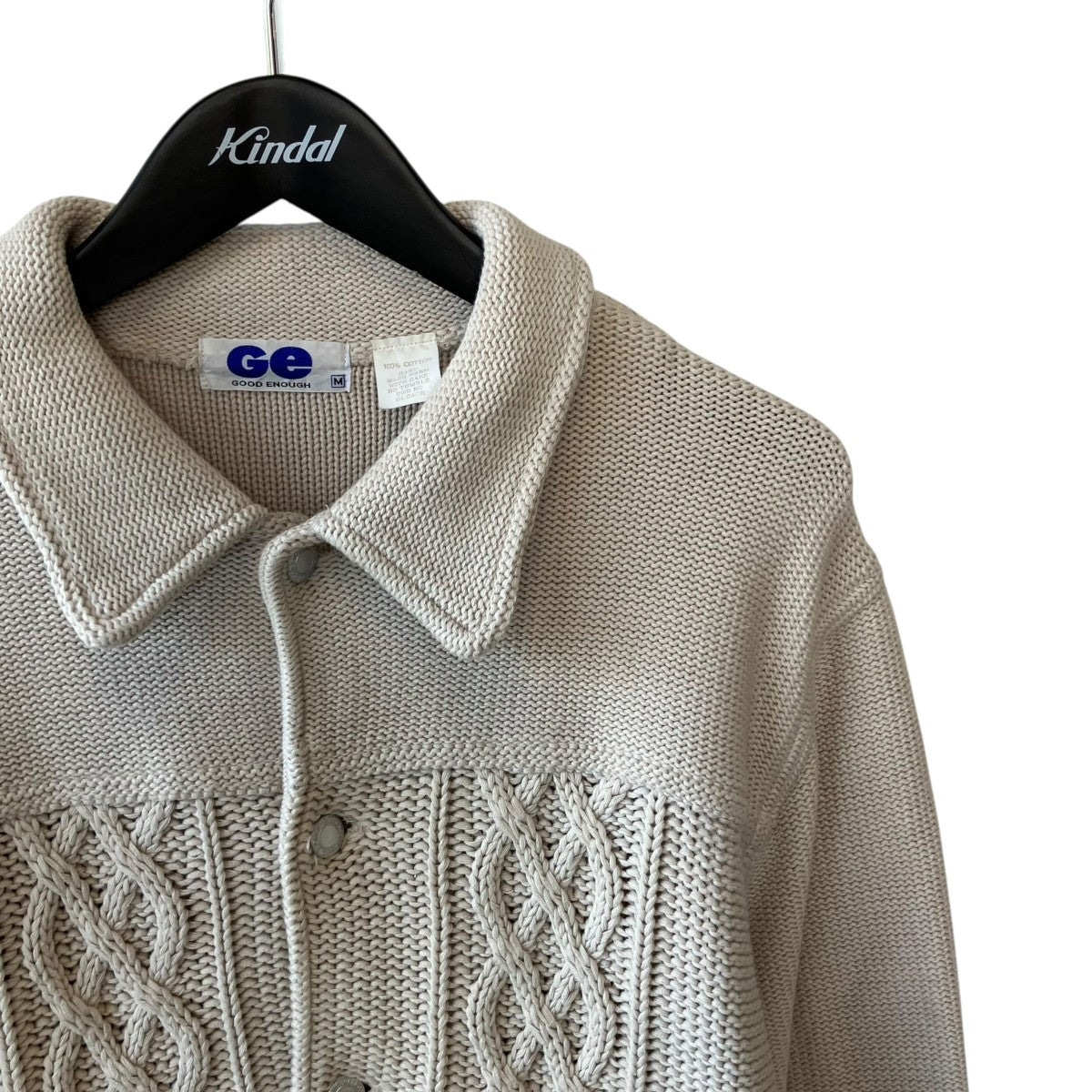 GOODENOUGH ニットジャケット 古着・中古-3枚目のアイテム画像