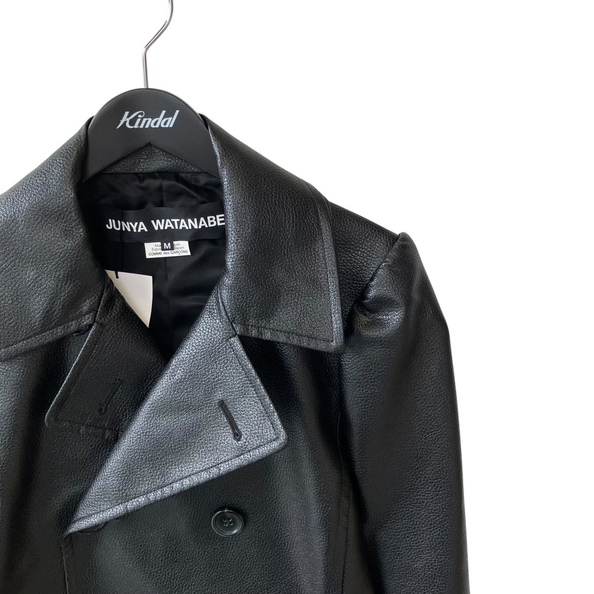 JUNYA WATANABE CDG 25AWレザーコートJP-C001 古着・中古-3枚目のアイテム画像
