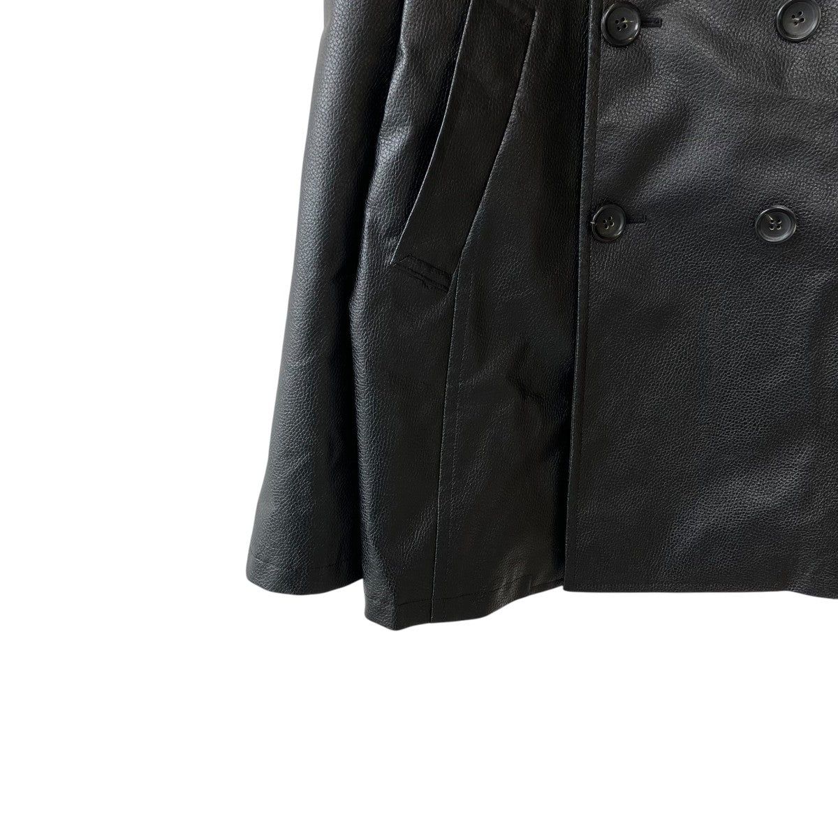 JUNYA WATANABE CDG 25AWレザーコートJP-C001 古着・中古-4枚目のアイテム画像