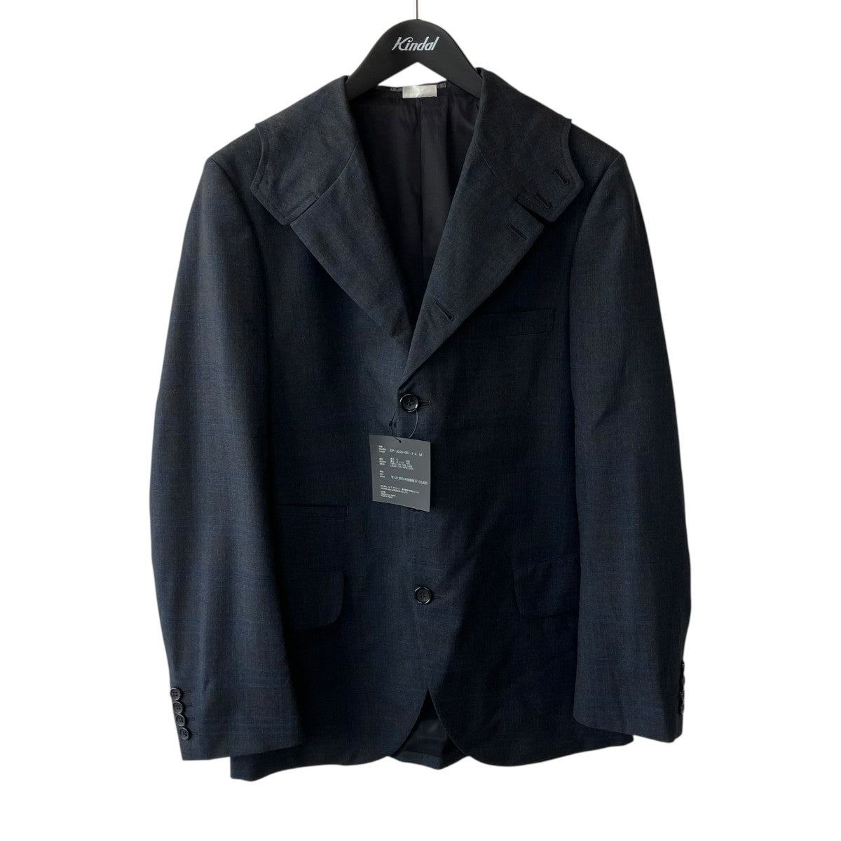 COMME des GARCONS HOMME DEUX 25AWチェックフード付きジャケットDP-J039 古着・中古-1枚目のアイテム画像