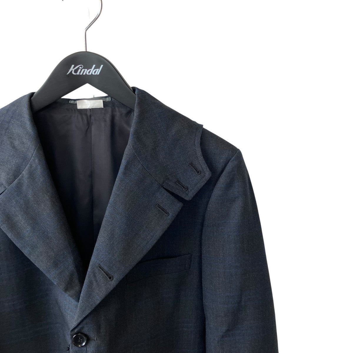 COMME des GARCONS HOMME DEUX 25AWチェックフード付きジャケットDP-J039 古着・中古-3枚目のアイテム画像