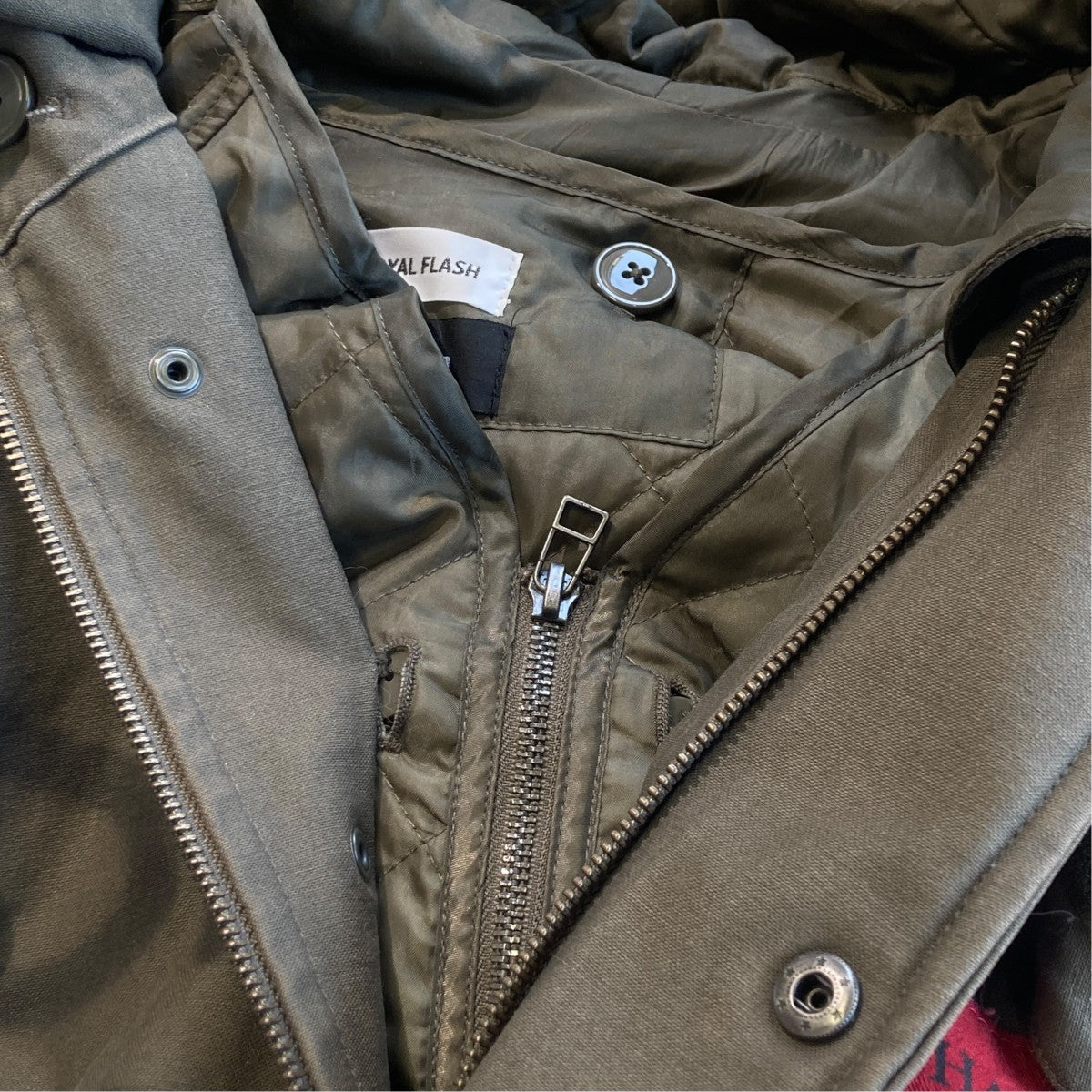 GUERNIKA×ROYAL FLASH ライナー付きコート83WA-018 古着・中古-6枚目のアイテム画像