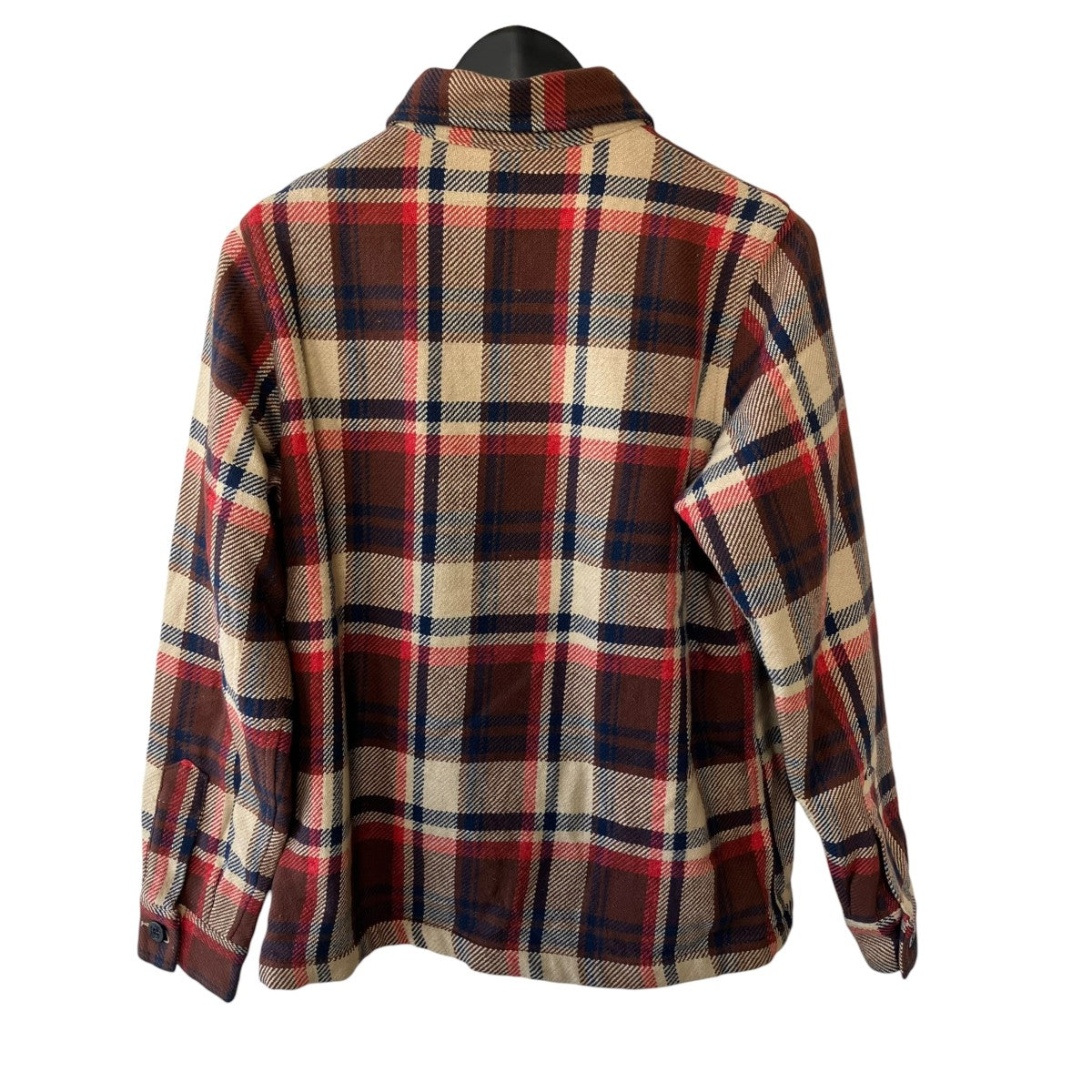 A BATHING APE チェックシャツジャケット 古着・中古-3枚目のアイテム画像
