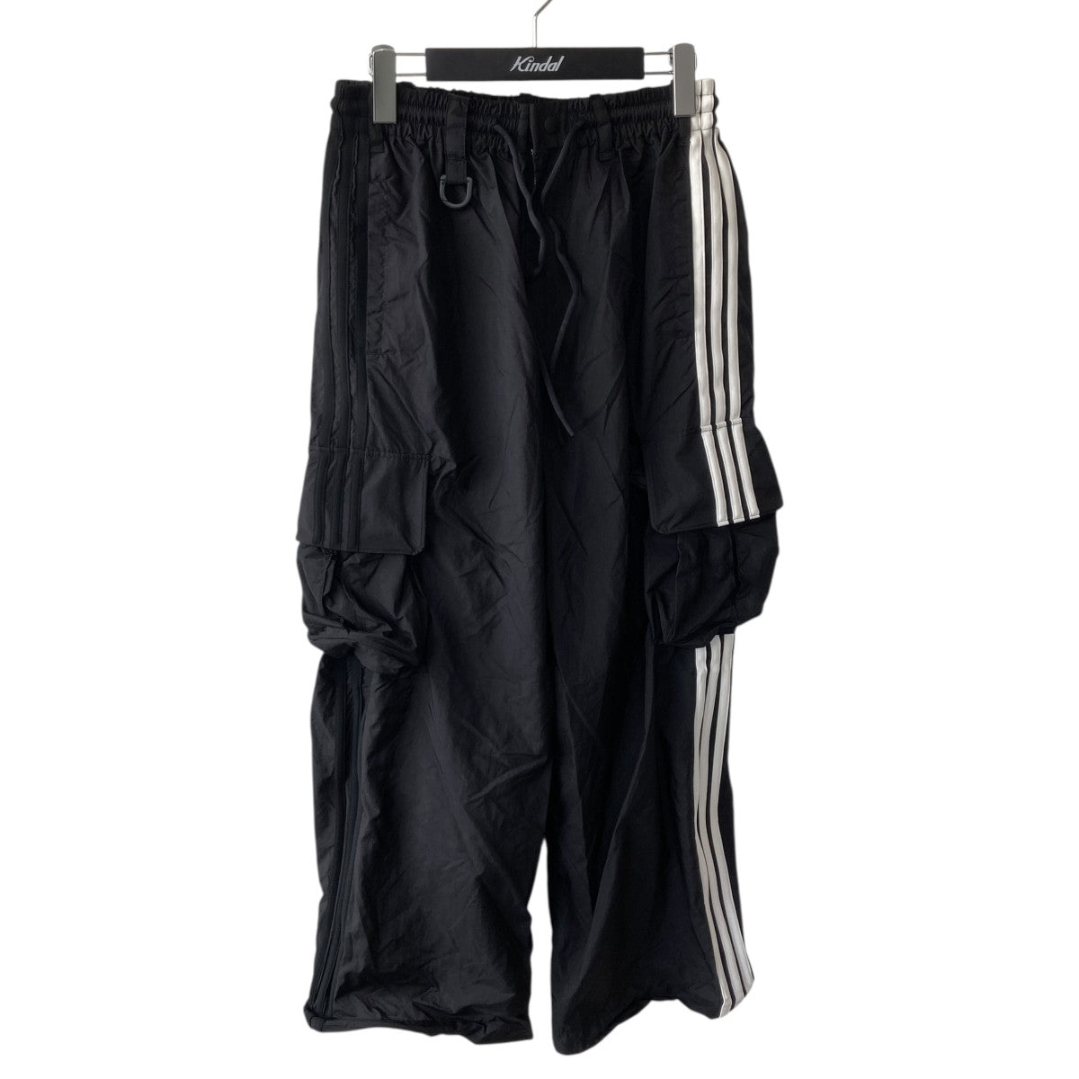 Y-3 NYLON WIRED 3 STRIPES CARGO PANTSナイロンパンツKF1087 古着・中古-1枚目のアイテム画像