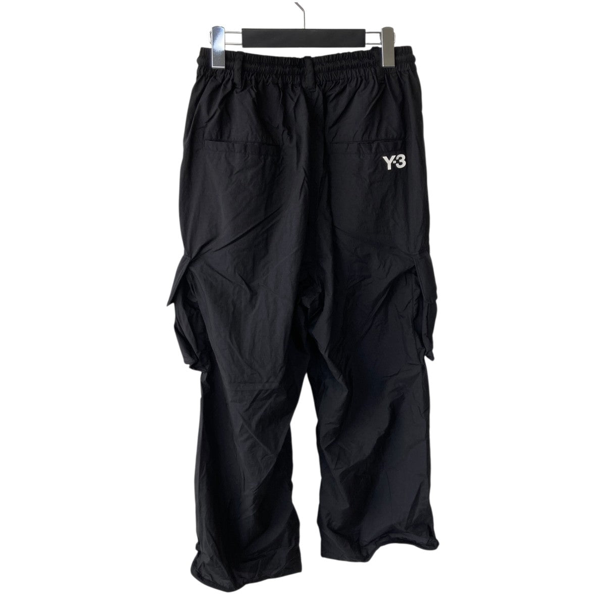 Y-3 NYLON WIRED 3 STRIPES CARGO PANTSナイロンパンツKF1087 古着・中古-2枚目のアイテム画像