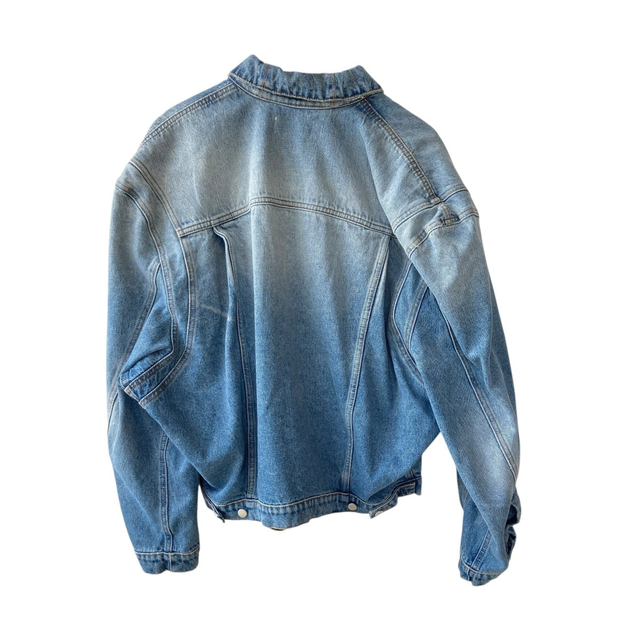 Hed Mayner Denim JacketデニムジャケットHMMZ67010T 古着・中古-2枚目のアイテム画像