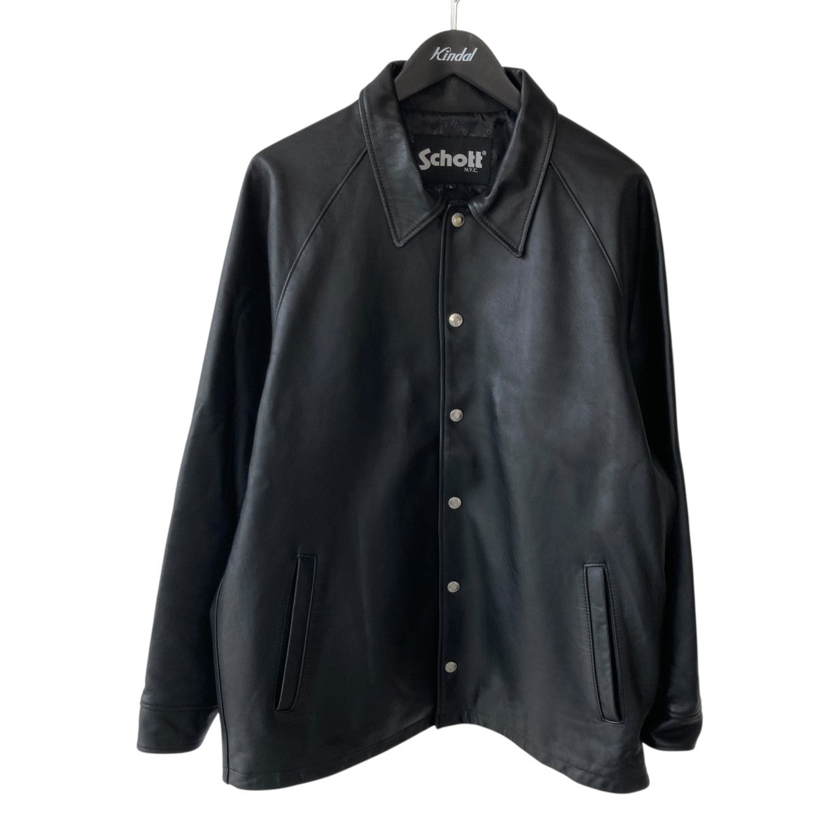 SHEEP LEATHER COACH JACKETレザージャケット3121026