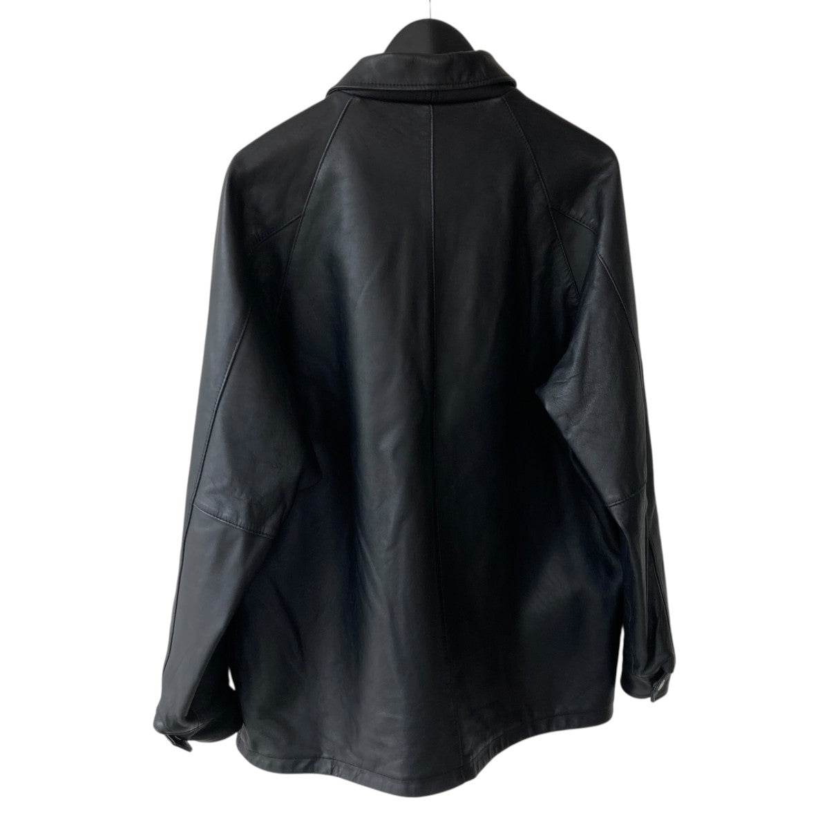 SHEEP LEATHER COACH JACKETレザージャケット3121026