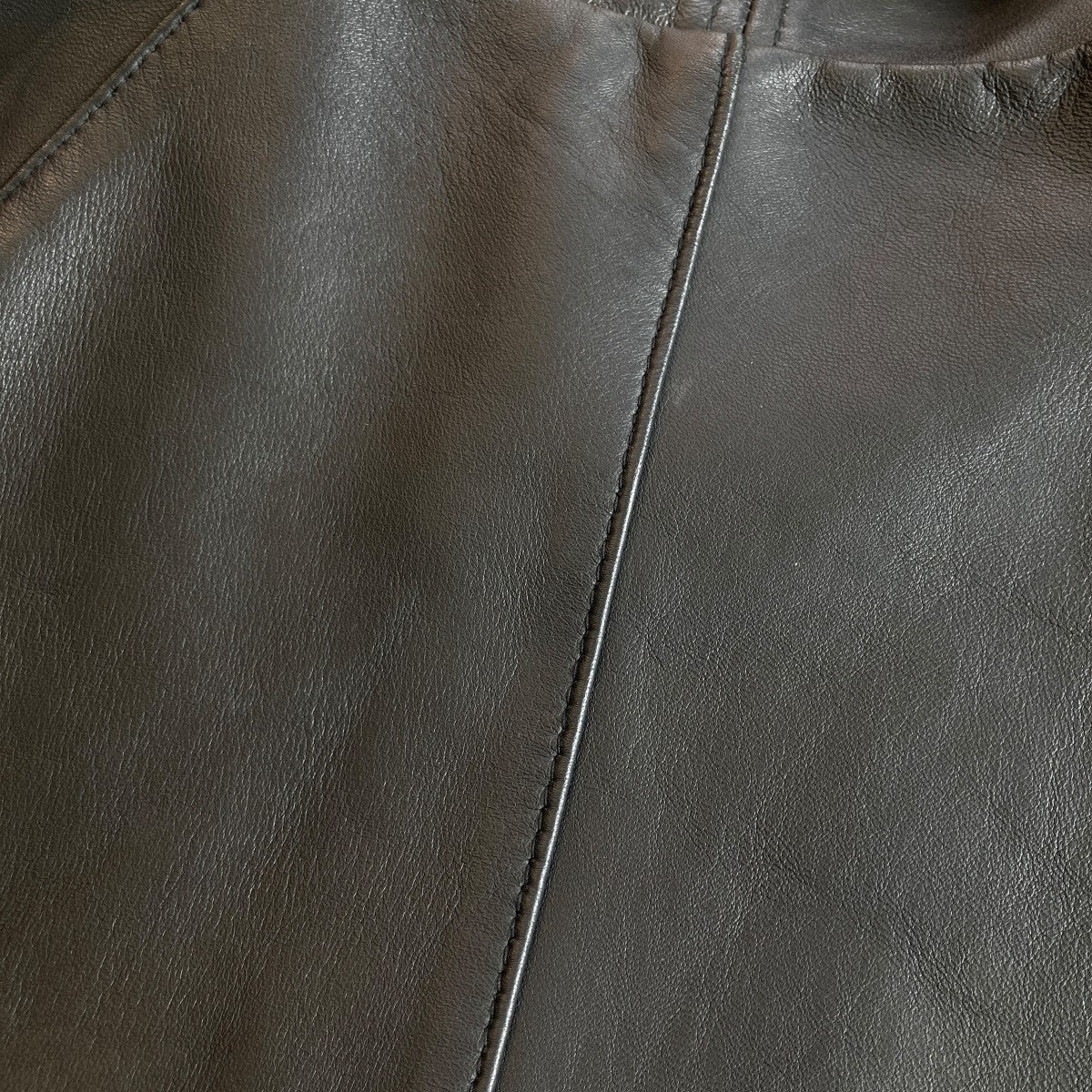 SHEEP LEATHER COACH JACKETレザージャケット3121026