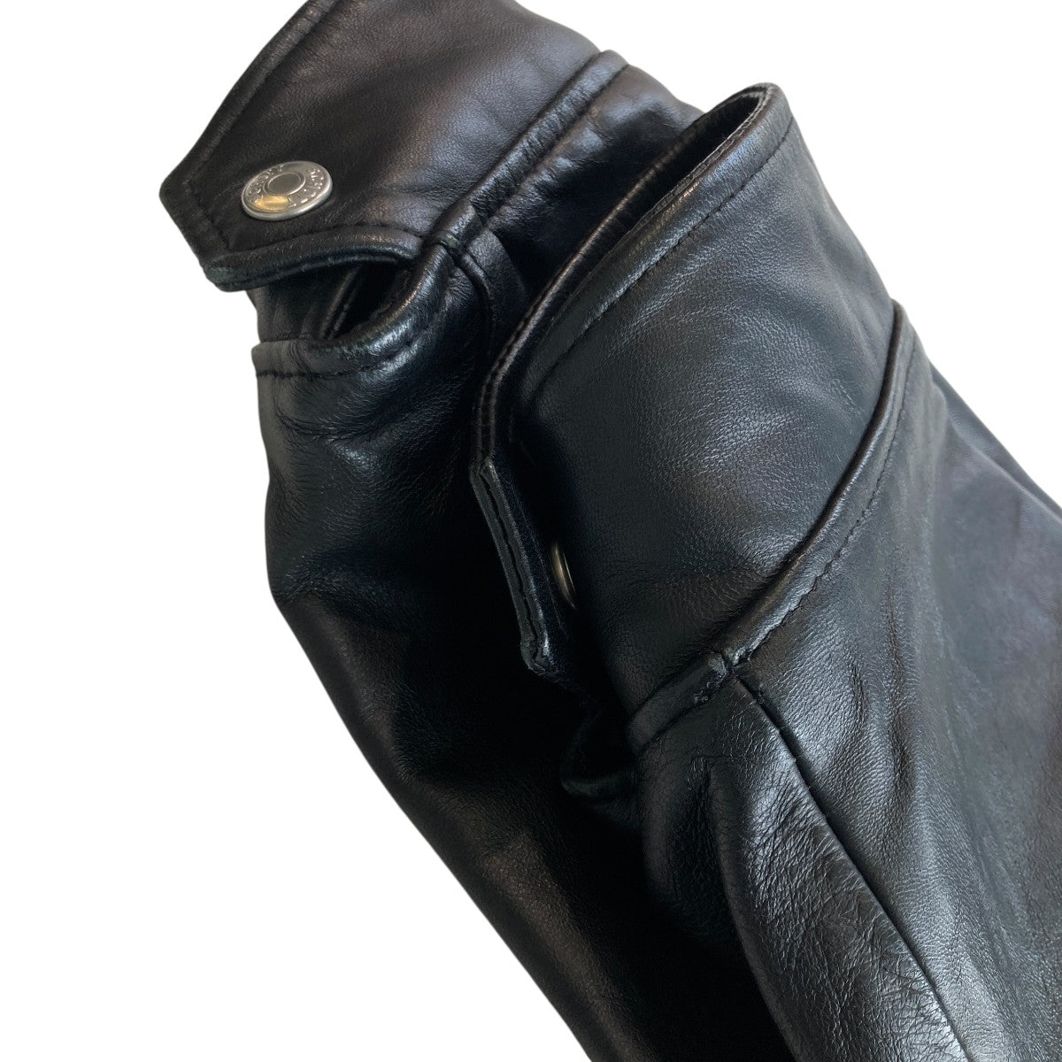 SHEEP LEATHER COACH JACKETレザージャケット3121026