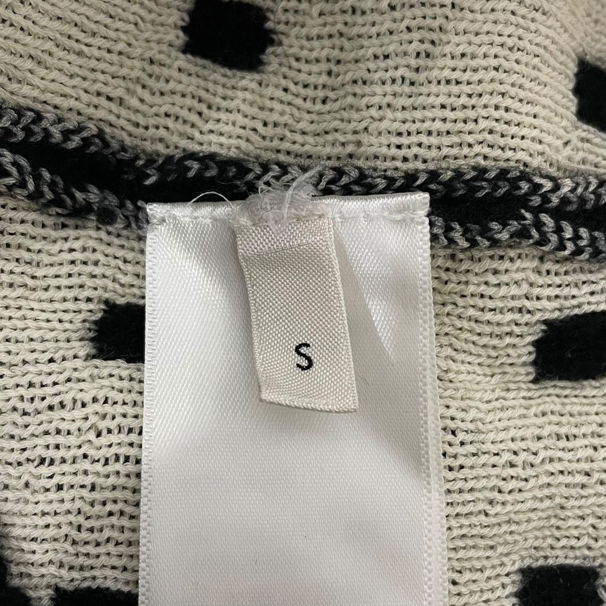 CELINE(セリーヌ) ドット柄長袖ニット2A516354D 2A516354D ブラック