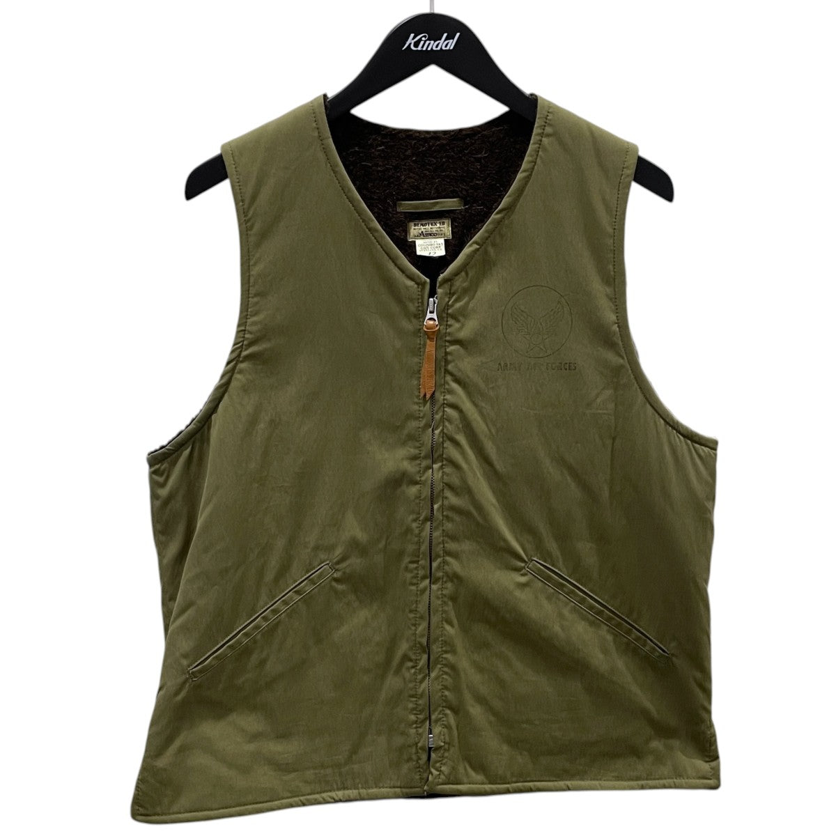 裏ボアジップアップベスト Bellfast Dropper’s Vest ベルファストドロッパーズベスト
