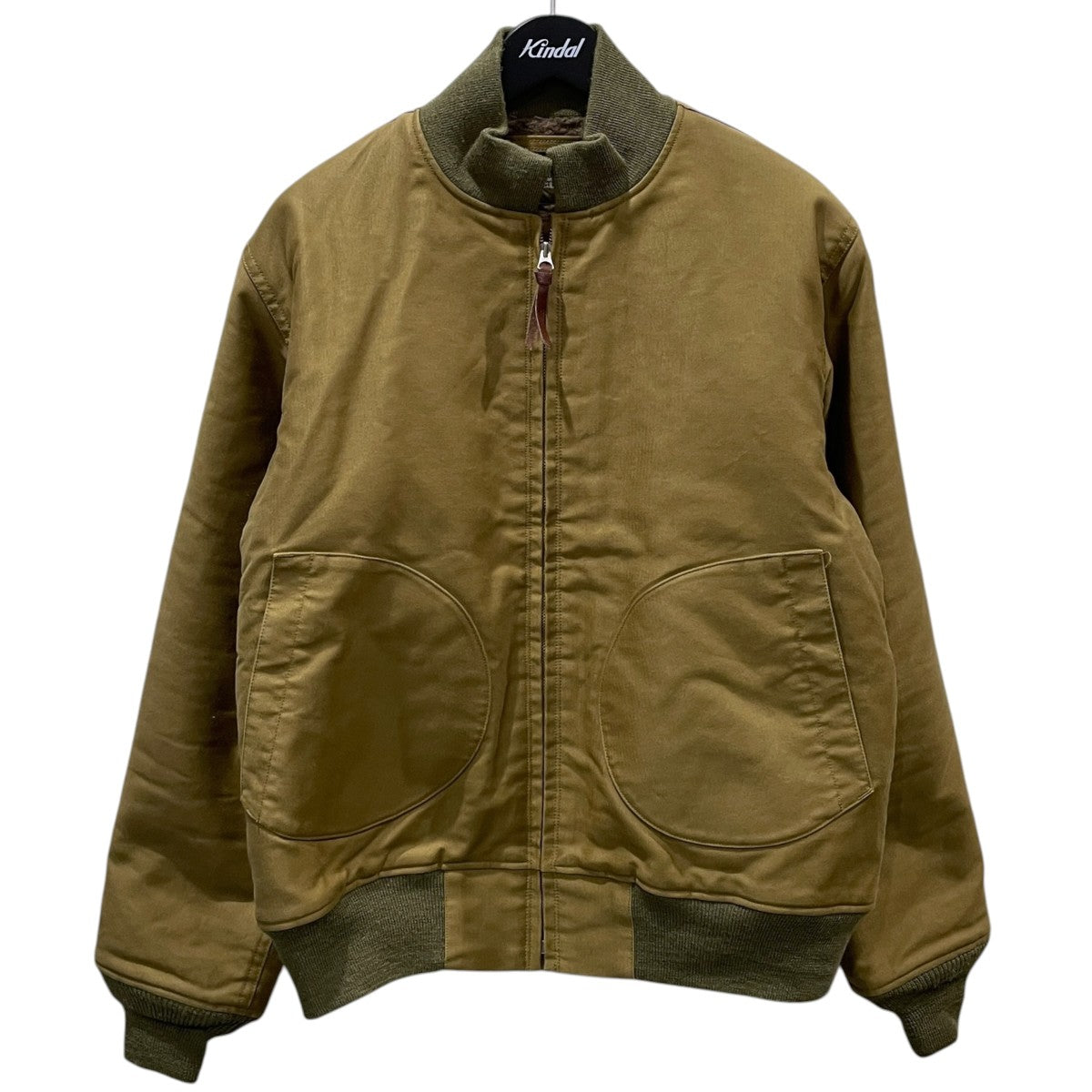デッキジャケット JACKET， DECK， ZIP ALPACA ＆ WOOL PILE LINING NAVY DEPARTMENT BR15151