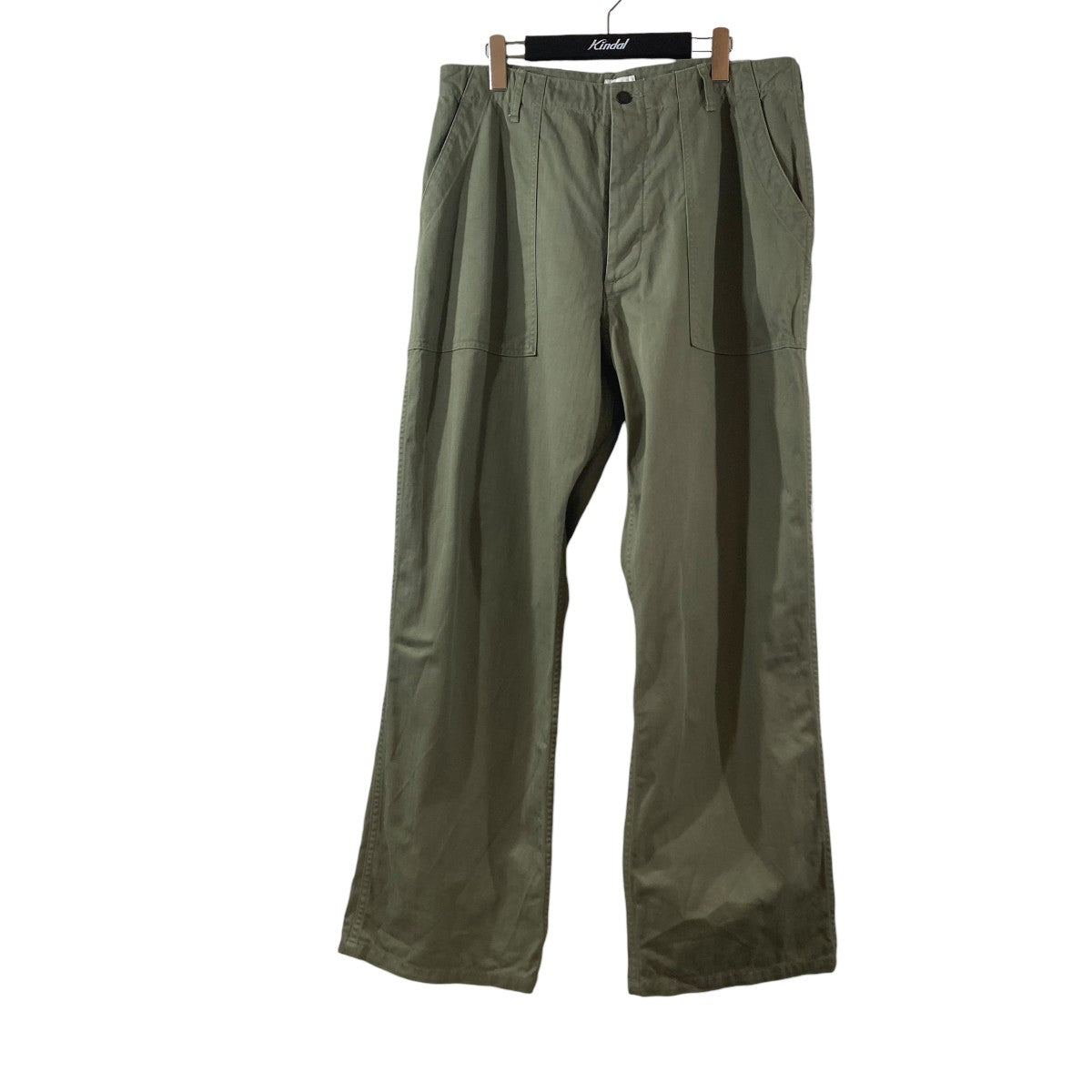 CIOTA Suvin Cotton Herringbone Baker PantsパンツPTLM-117-SB 古着・中古-1枚目のアイテム画像