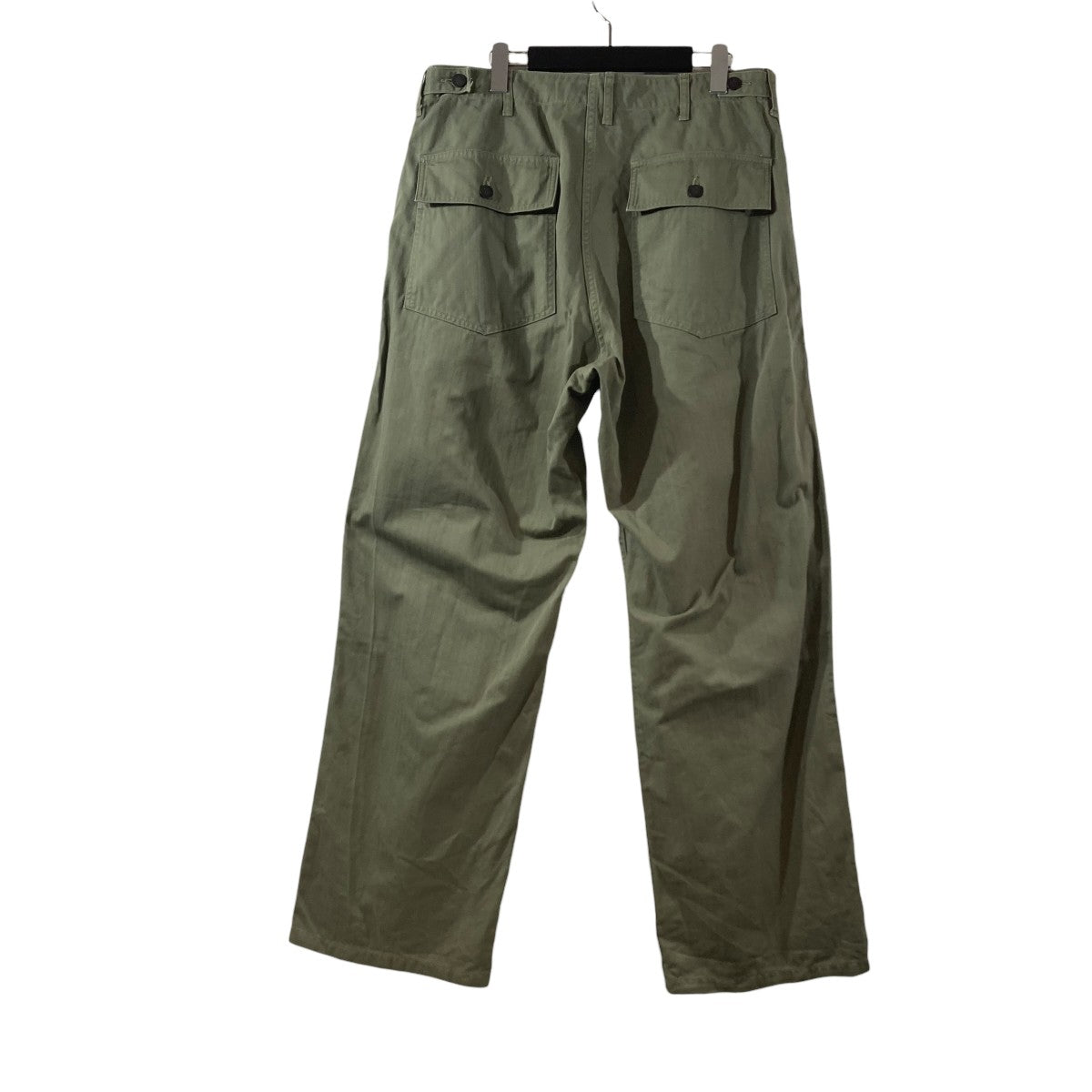 CIOTA Suvin Cotton Herringbone Baker PantsパンツPTLM-117-SB 古着・中古-2枚目のアイテム画像