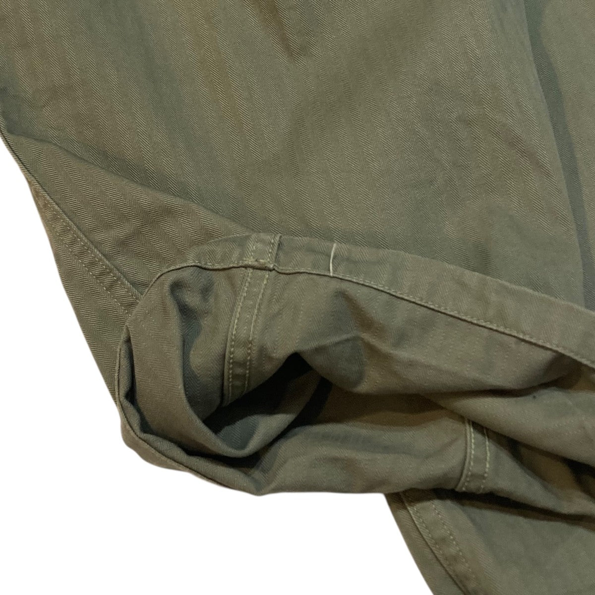 CIOTA Suvin Cotton Herringbone Baker PantsパンツPTLM-117-SB 古着・中古-7枚目のアイテム画像