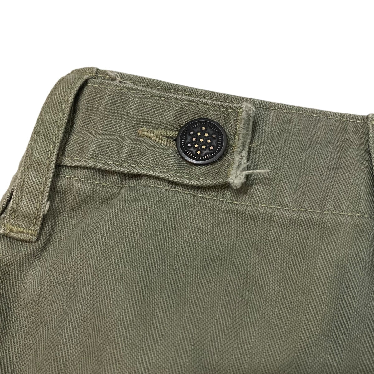 CIOTA Suvin Cotton Herringbone Baker PantsパンツPTLM-117-SB 古着・中古-9枚目のアイテム画像