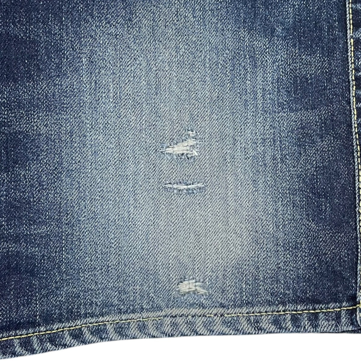 VISVIM 21AW 加工デニムパンツ Social Sculpture High Waist Jeans ソーシャルスカルプチャー ハイウエスト ジーンズ 16 DRY-18 0121205005025 古着・中古-5枚目のアイテム画像