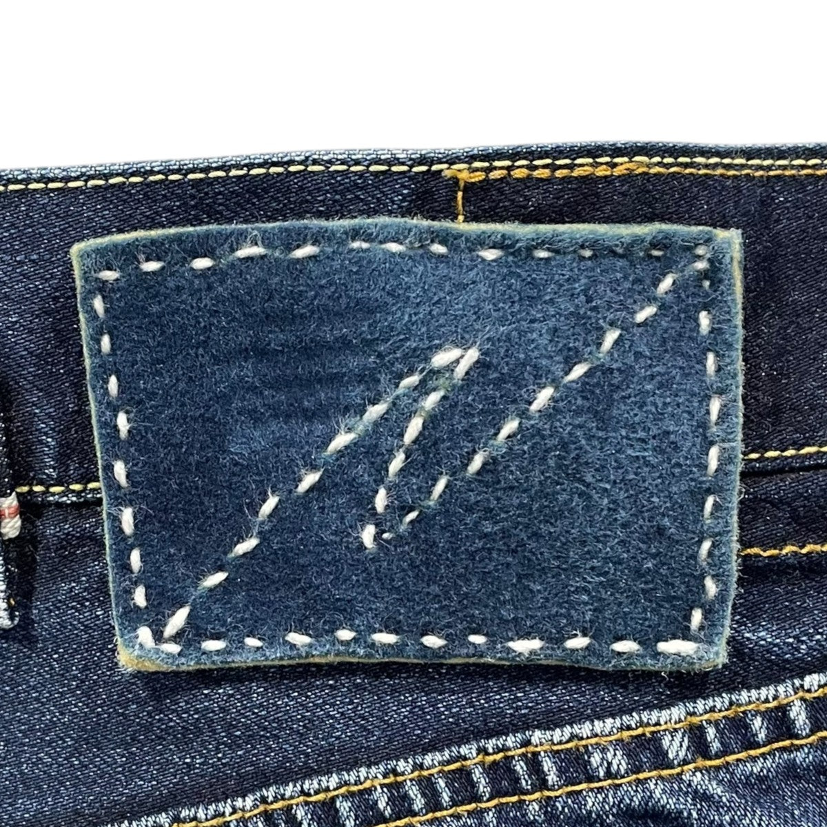 VISVIM 21AW 加工デニムパンツ Social Sculpture High Waist Jeans ソーシャルスカルプチャー ハイウエスト ジーンズ 16 DRY-18 0121205005025 古着・中古-8枚目のアイテム画像