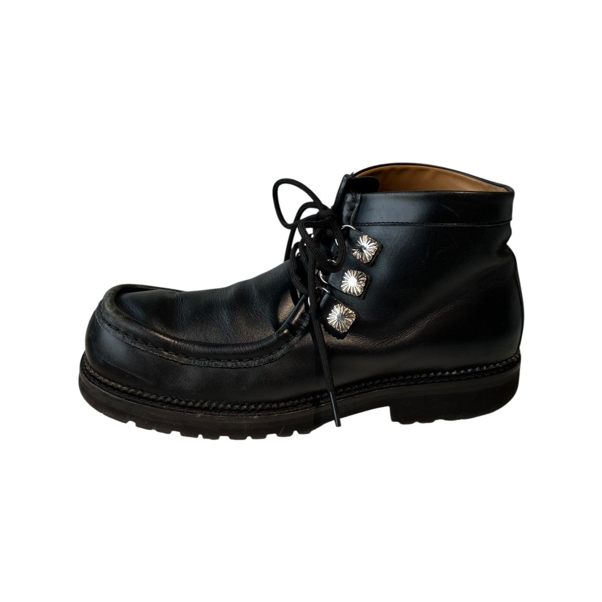 TOGA VIRILIS Cord Lace Short Bootsシューズ 古着・中古-2枚目のアイテム画像