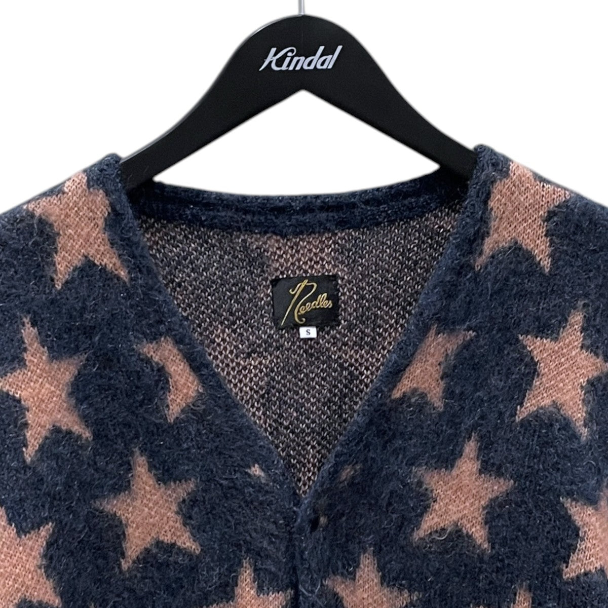 20AW 星柄モヘヤニットカーディガン Mohair Cardigan - Star HM273