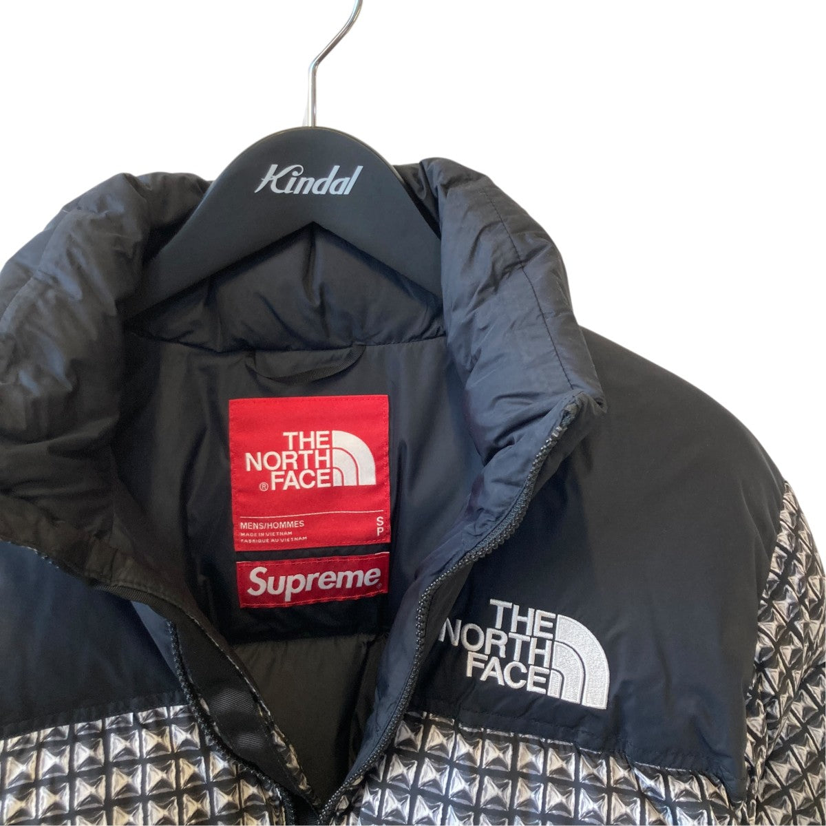 Supreme×THE NORTH FACE 21SSStudded Nuptse JacketダウンジャケットND42100I 古着・中古-3枚目のアイテム画像