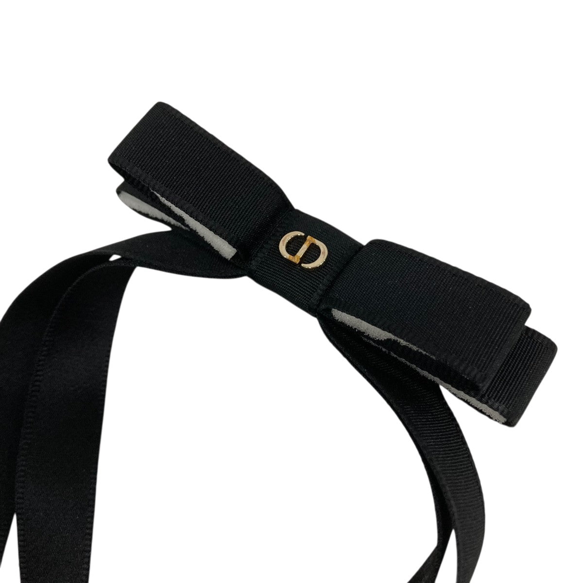 Christian Dior リボンバレッタ45DTC952E132 古着・中古-4枚目のアイテム画像