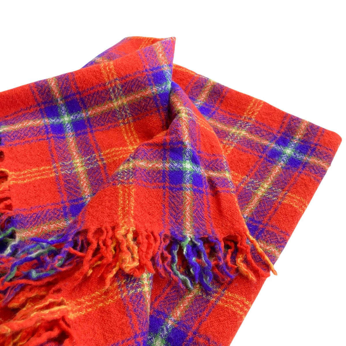 Vivienne Westwood チェックマフラー ストール 古着・中古-3枚目のアイテム画像