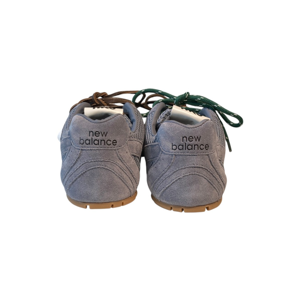 NEW BALANCE×MIU MIU スエードxメッシュスニーカー5E165E 古着・中古-4枚目のアイテム画像