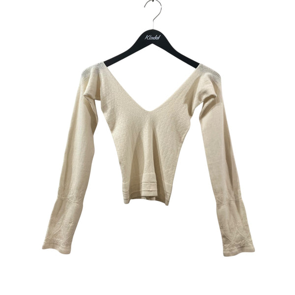 ニット/セーター fumika uchida Mesh Knit Tights Top FUMIKA_UCHIDA - fumika uchida mesh knit tights topの通販 by shop