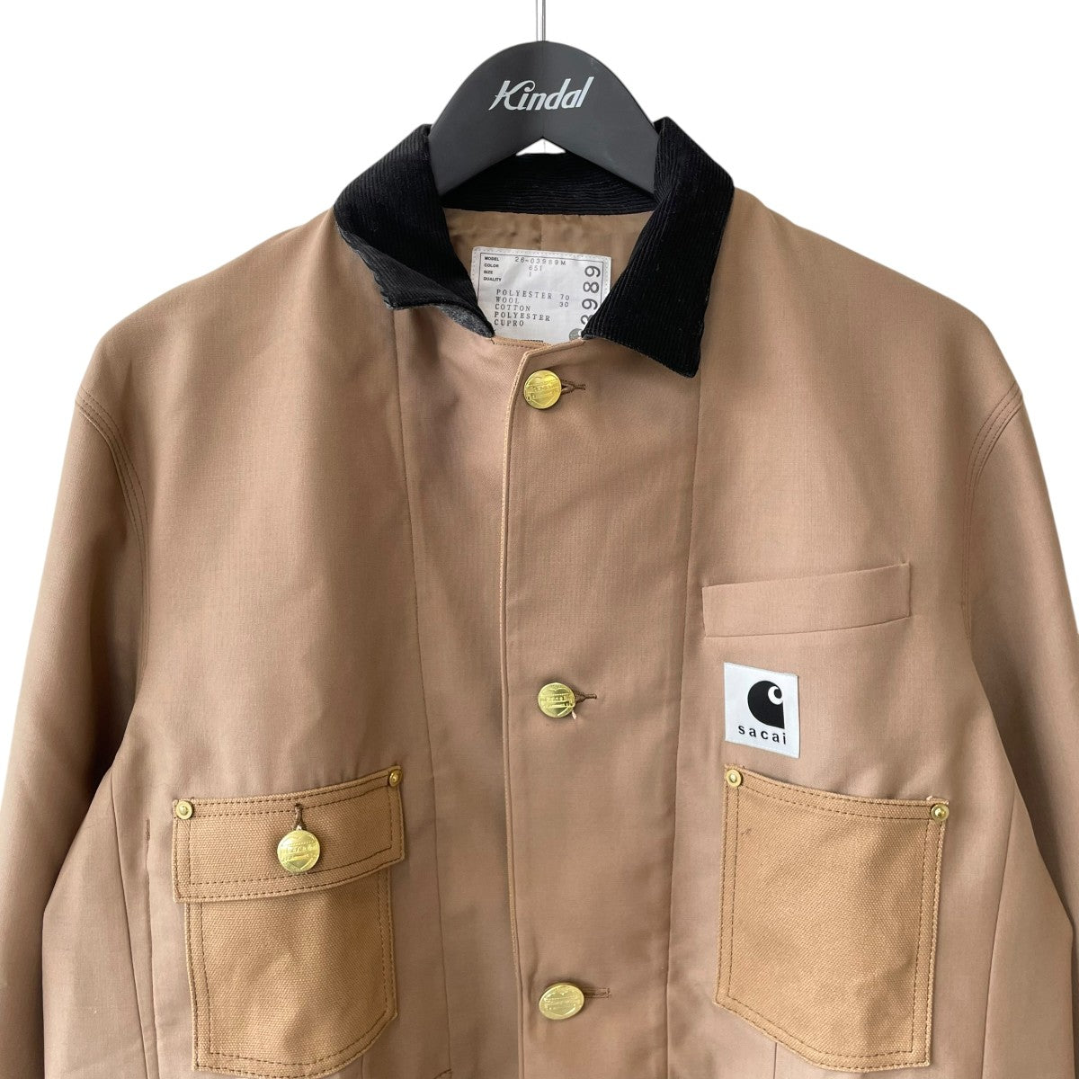 26SSCarhartt WIP Suiting x Duck Jacketワークジャケット26-03989M