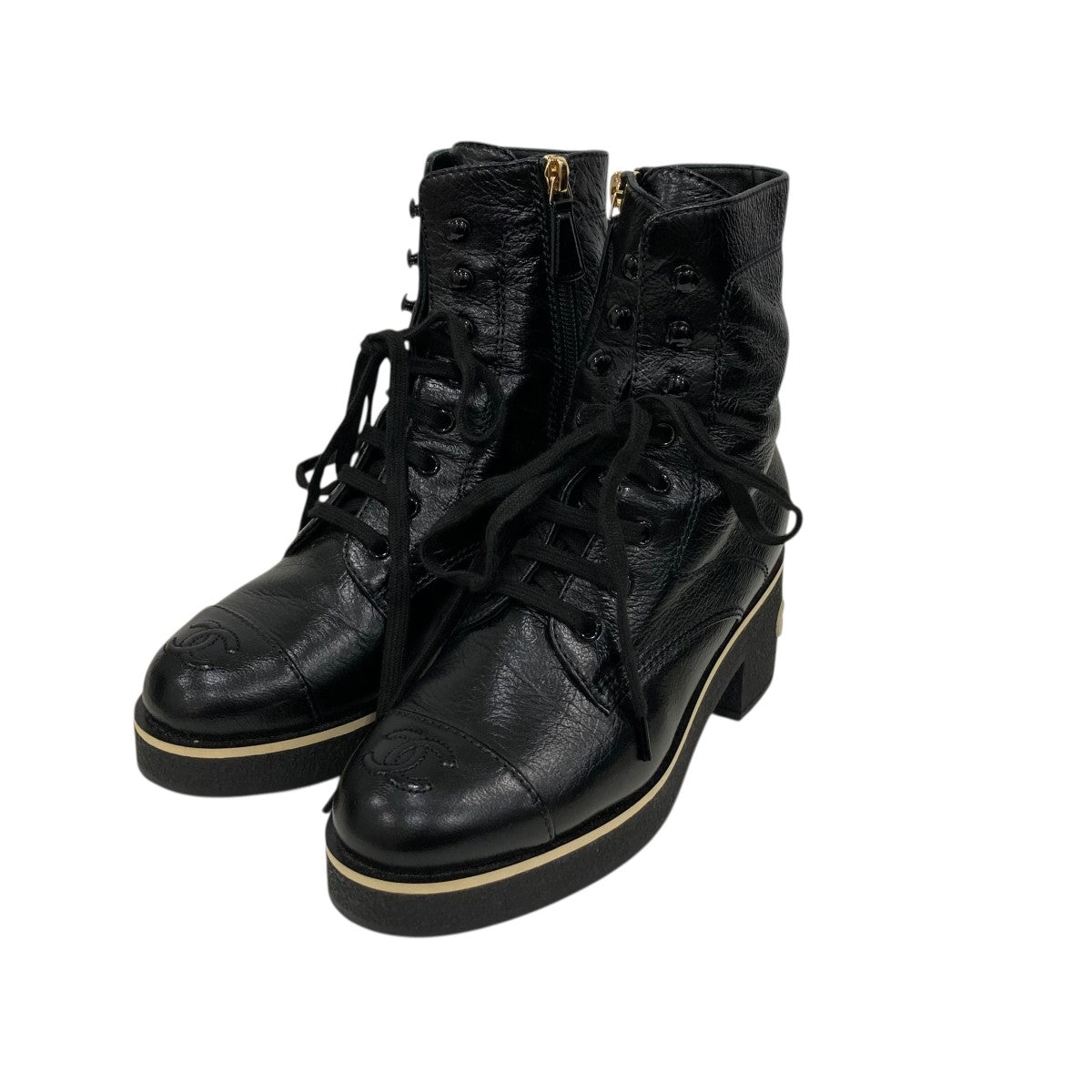 CHANEL ブーツG36435 古着・中古-1枚目のアイテム画像