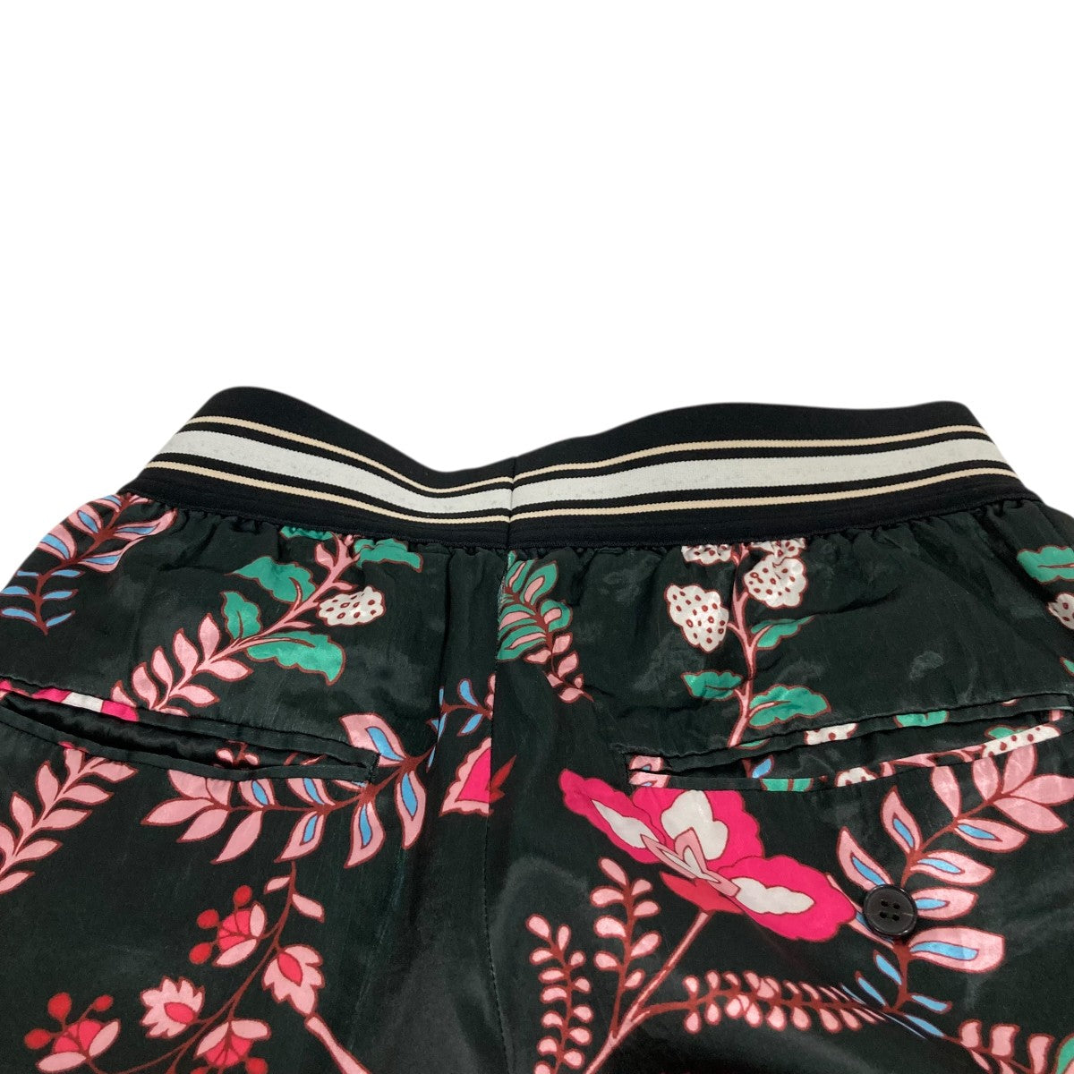ETHNIC PATTERN ELASTIC 総柄 パンツ 22SPT005