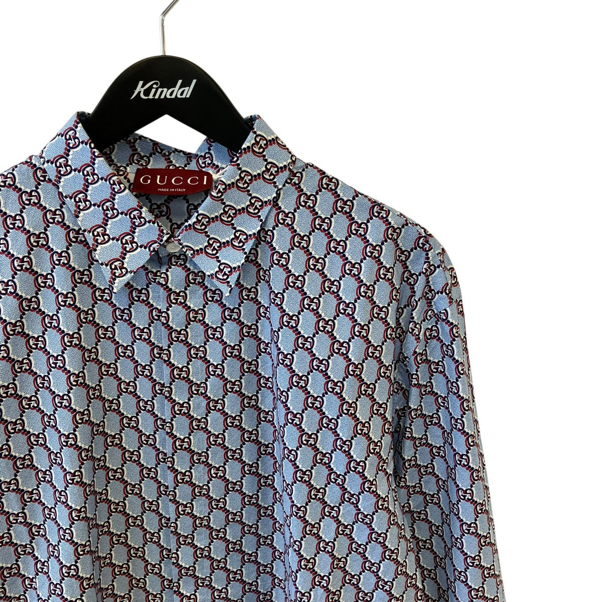 GUCCI(グッチ) 長袖シャツ814557 814557 スカイブルー サイズ 16