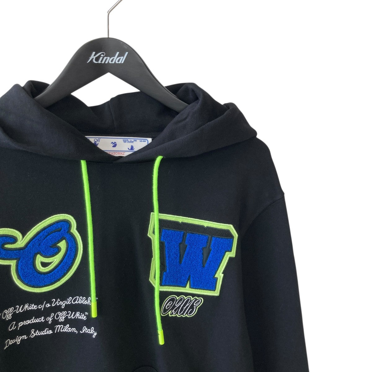 OFFWHITE 23SSVARSPATCH HOODIEパーカーOMBB097S23FLE0091069 古着・中古-3枚目のアイテム画像